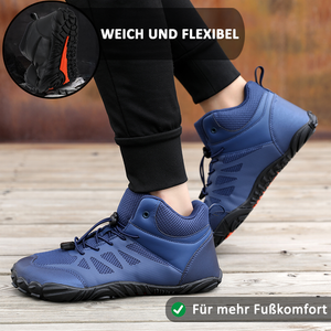 draussenfeet winter barfussschuhe schneestiefel 31508 blau