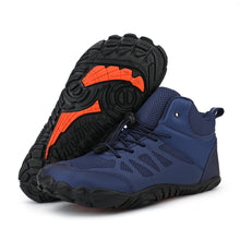 Lade das Bild in den Galerie-Viewer, draussenfeet winter barfussschuhe schneestiefel 31508 blau
