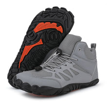 Lade das Bild in den Galerie-Viewer, draussenfeet winter barfussschuhe schneestiefel 31508 hellgrau
