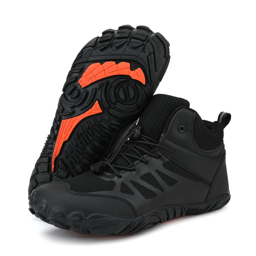 draussenfeet winter barfussschuhe schneestiefel 31508 schwarz