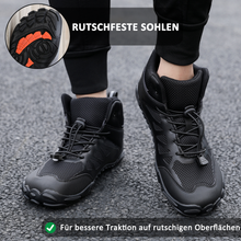 Lade das Bild in den Galerie-Viewer, draussenfeet winter barfussschuhe schneestiefel 31508 schwarz
