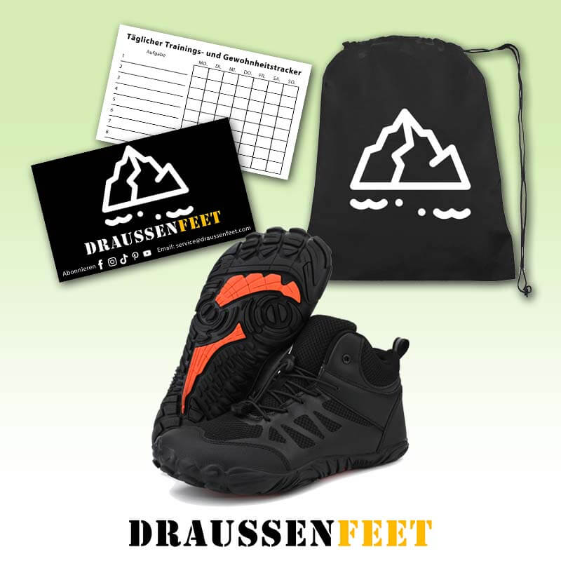 Atmungsaktive Outdoor-Freizeitschuhe Leichte Sport-Wanderschuhe Rutschfeste Barfußschuhe (Unisex)