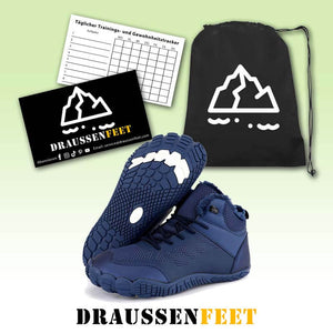 Atmungsaktive Leichte Warme Schneestiefel im Freien Rutschfester Barfußschuh für den Winter (Unisex)