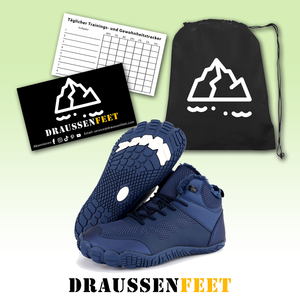 draussenfeet winter barfussschuhe schneestiefel 31509 blau