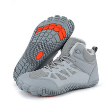 Lade das Bild in den Galerie-Viewer, draussenfeet winter barfussschuhe schneestiefel 31509 grau
