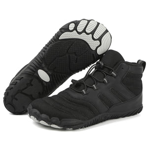 draussenfeet winter barfussschuhe schneestiefel 31510 schwarz