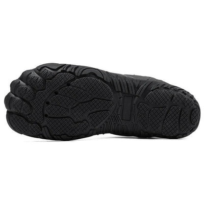 Outdoor-Schneestiefel Dicke Sohle Baumwollschuhe Wanderschuhe Rutschfester & Wasserdichter Barfußschuh für den Winter (Unisex)