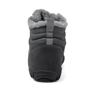 Outdoor-Schneestiefel Dicke Sohle Baumwollschuhe Wanderschuhe Rutschfester & Wasserdichter Barfußschuh für den Winter (Unisex)