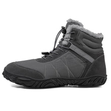 Lade das Bild in den Galerie-Viewer, draussenfeet winter barfussschuhe schneestiefel 31511 grau
