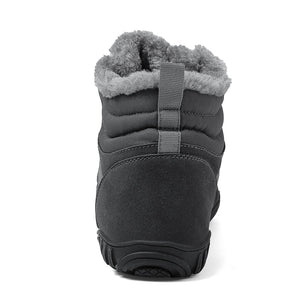 draussenfeet winter barfussschuhe schneestiefel 31511 grau