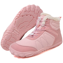Lade das Bild in den Galerie-Viewer, draussenfeet winter barfussschuhe schneestiefel 31511 rosa
