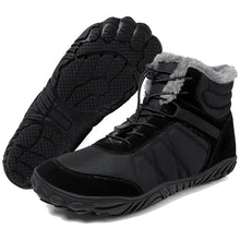 Lade das Bild in den Galerie-Viewer, draussenfeet winter barfussschuhe schneestiefel 31511 schwarz
