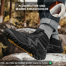 Lade das Bild in den Galerie-Viewer, draussenfeet winter barfussschuhe schneestiefel 31514 schwarz
