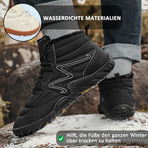 draussenfeet winter barfussschuhe schneestiefel 31514 schwarz