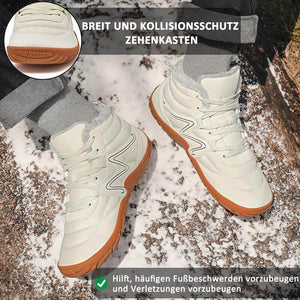 Winter-Schneestiefel Warme High-Top-Wanderschuhe Rutschfester & Wasserdichter Barfußschuh für den Winter (Unisex)