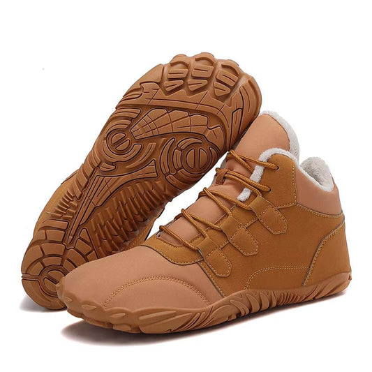 Outdoor-Winter-Schneestiefel Barfuß Verdickte Warme Wanderschuhe Rutschfester & Wasserdichter Barfußschuh für den Winter (Unisex)