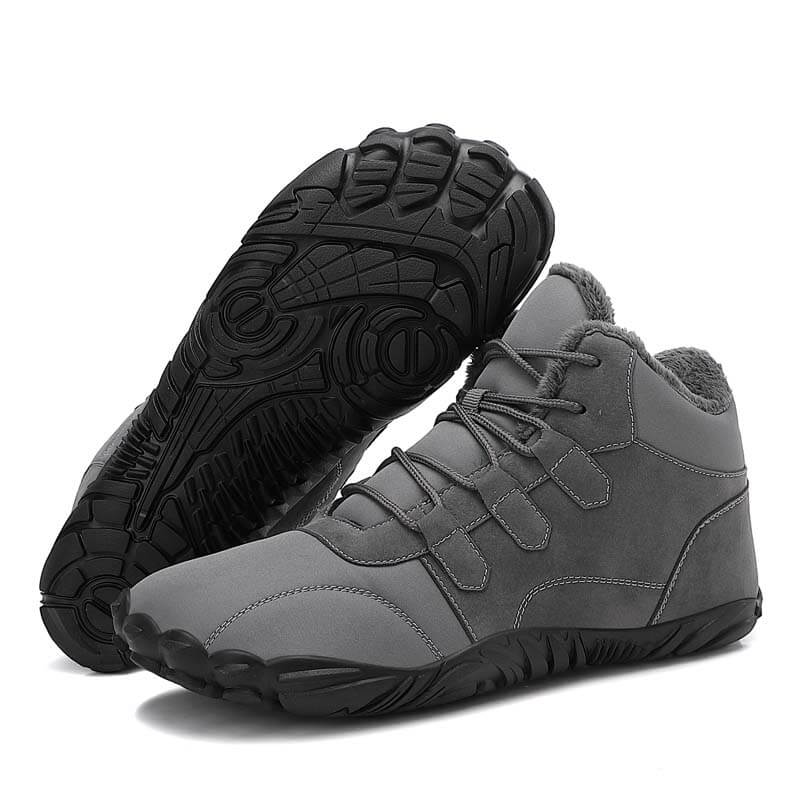 Outdoor-Winter-Schneestiefel Barfuß Verdickte Warme Wanderschuhe Rutschfester & Wasserdichter Barfußschuh für den Winter (Unisex)