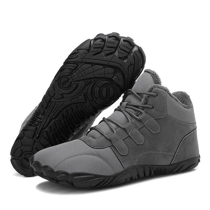 Outdoor-Winter-Schneestiefel Barfuß Verdickte Warme Wanderschuhe Rutschfester & Wasserdichter Barfußschuh für den Winter (Unisex)