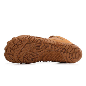 draussenfeet winter barfussschuhe schneestiefel 31516 braun