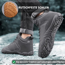 Lade das Bild in den Galerie-Viewer, draussenfeet winter barfussschuhe schneestiefel 31516 grau
