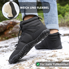 Lade das Bild in den Galerie-Viewer, draussenfeet winter barfussschuhe schneestiefel 31517 schwarz
