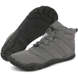 Wanderschuhe Warme Winterstiefel Lässig Rutschfester & Wasserdichter Barfußschuh für den Winter (Unisex)