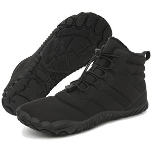 Wanderschuhe Warme Winterstiefel Lässig Rutschfester & Wasserdichter Barfußschuh für den Winter (Unisex)