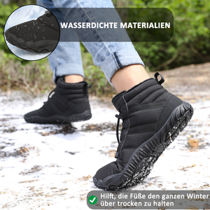 draussenfeet winter barfussschuhe schneestiefel 31518 schwarz