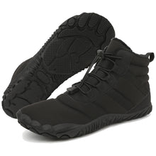Lade das Bild in den Galerie-Viewer, draussenfeet winter barfussschuhe schneestiefel 31518 schwarz
