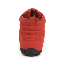 Lade das Bild in den Galerie-Viewer, draussenfeet winter barfussschuhe schneestiefel 31518 weinrot
