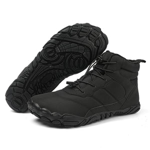 draussenfeet winter barfussschuhe schneestiefel 31519 schwarz