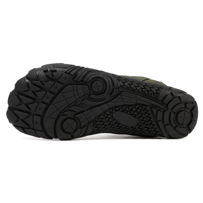Herren-Schneestiefel mit Mittlerem Schnitt Warm für den Außenbereich Lässig Verschleißfest Wanderschuhe Rutschfester & Wasserdichter Barfußschuh für den Winter