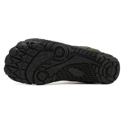 Herren-Schneestiefel mit Mittlerem Schnitt Warm für den Außenbereich Lässig Verschleißfest Wanderschuhe Rutschfester & Wasserdichter Barfußschuh für den Winter