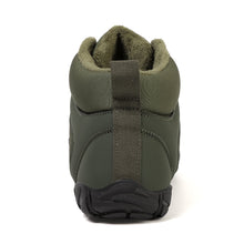 Lade das Bild in den Galerie-Viewer, draussenfeet winter barfussschuhe schneestiefel 31521 armeegrun
