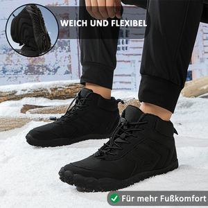 draussenfeet winter barfussschuhe schneestiefel 31521 schwarz