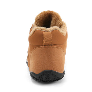 draussenfeet winter barfussschuhe schneestiefel 31525 braun