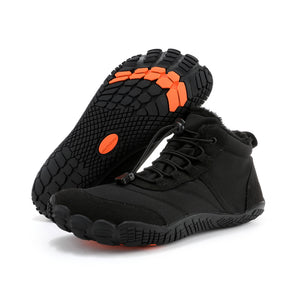 draussenfeet winter barfussschuhe schneestiefel 31525 schwarz