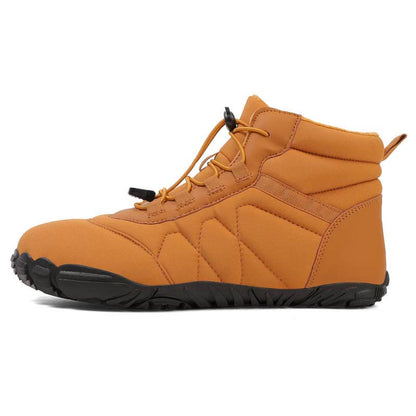 Schneestiefel Verschleißfeste Trekkingschuhe Wanderschuhe Rutschfester & Wasserdichter Barfußschuh für den Winter (Unisex)
