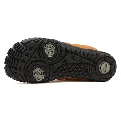 Schneestiefel Verschleißfeste Trekkingschuhe Wanderschuhe Rutschfester & Wasserdichter Barfußschuh für den Winter (Unisex)
