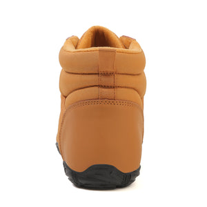 draussenfeet winter barfussschuhe schneestiefel 31526 braun