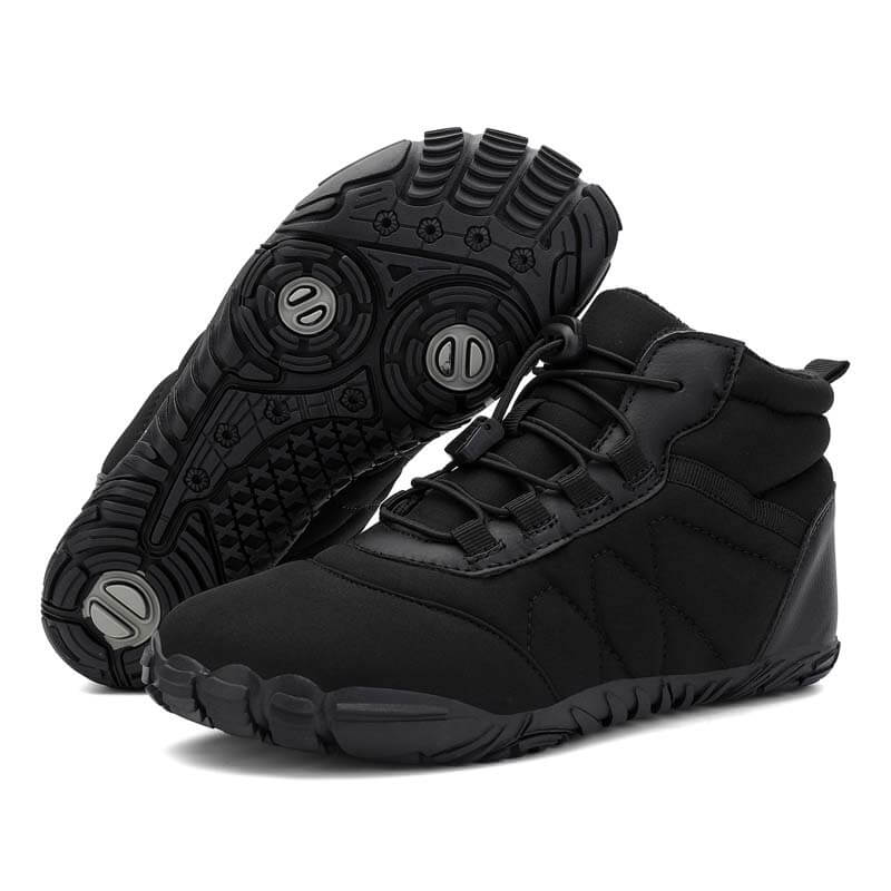 Schneestiefel Verschleißfeste Trekkingschuhe Wanderschuhe Rutschfester & Wasserdichter Barfußschuh für den Winter (Unisex)