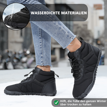 Lade das Bild in den Galerie-Viewer, draussenfeet winter barfussschuhe schneestiefel 31526 schwarz
