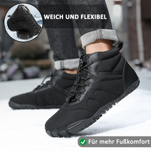 Lade das Bild in den Galerie-Viewer, draussenfeet winter barfussschuhe schneestiefel 31526 schwarz
