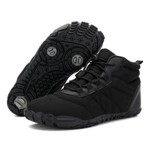 Lade das Bild in den Galerie-Viewer, draussenfeet winter barfussschuhe schneestiefel 31526 schwarz
