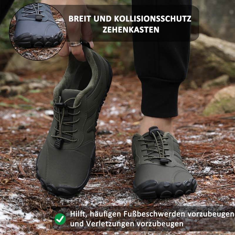 Barfußschuhe Rutschfeste Outdoor Freizeit Wanderschuhe Sport Schneestiefel (Unisex)