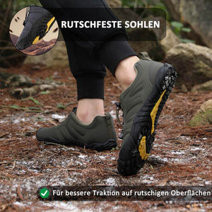 Barfußschuhe Rutschfeste Outdoor Freizeit Wanderschuhe Sport Schneestiefel (Unisex)