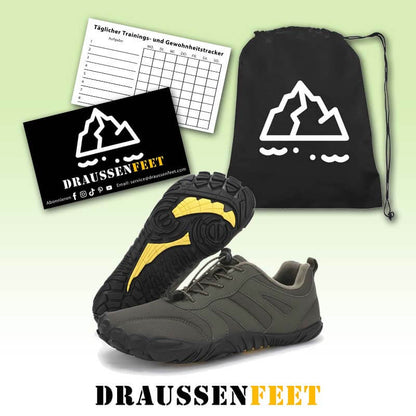 Barfußschuhe Rutschfeste Outdoor Freizeit Wanderschuhe Sport Schneestiefel (Unisex)