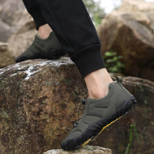 Barfußschuhe Rutschfeste Outdoor Freizeit Wanderschuhe Sport Schneestiefel (Unisex)