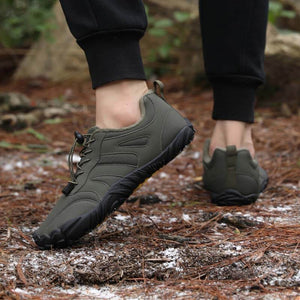 Barfußschuhe Rutschfeste Outdoor Freizeit Wanderschuhe Sport Schneestiefel (Unisex)
