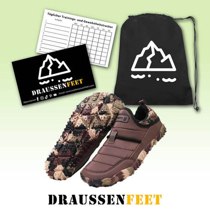 Outdoor-Schuhe mit Plüschfutter, Wasserdicht, Rutschfest, Verschleißfest, Freizeit-Wanderschuhe, Schneestiefel (Unisex)